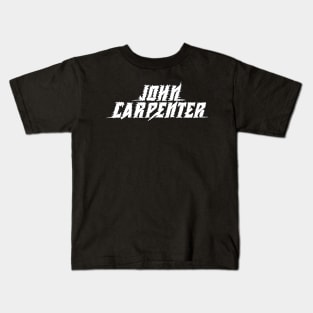 John Carpenter Metal Font Kids T-Shirt